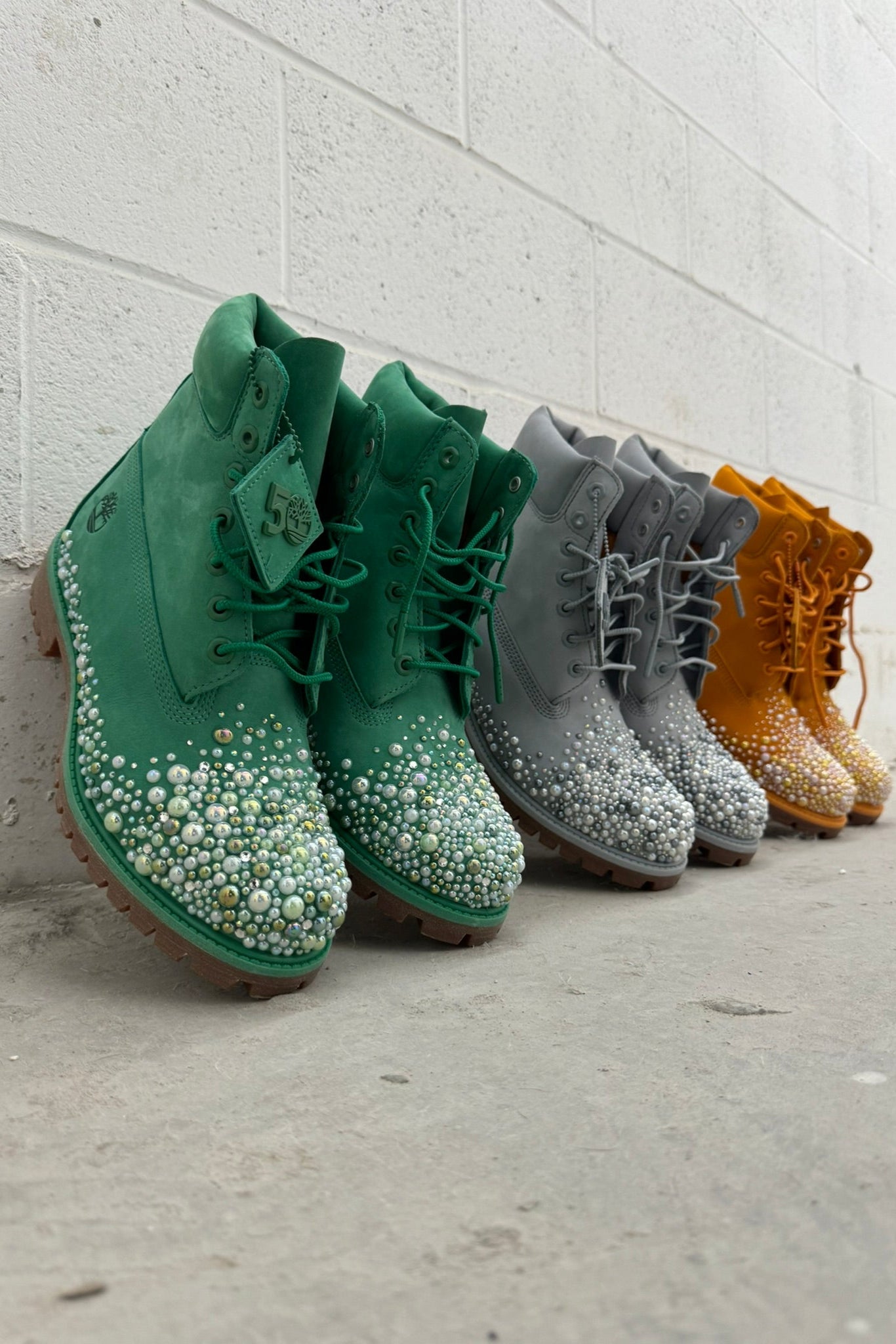Customized Colored Timberlands